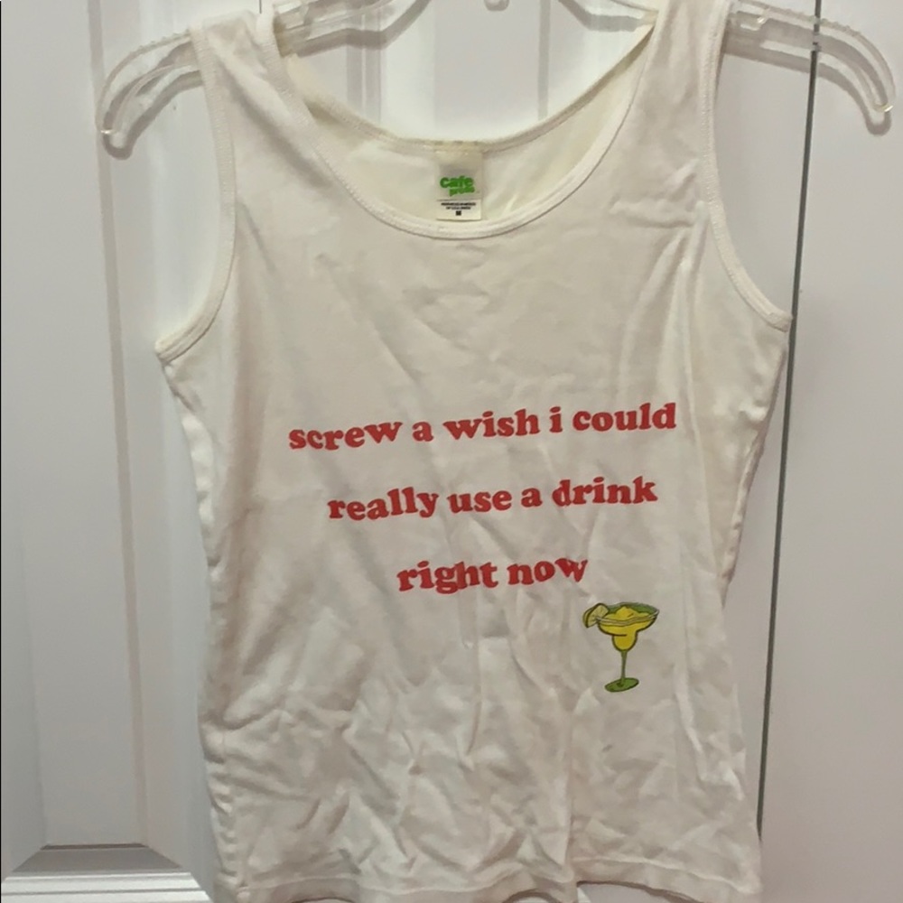 Custom made tank top